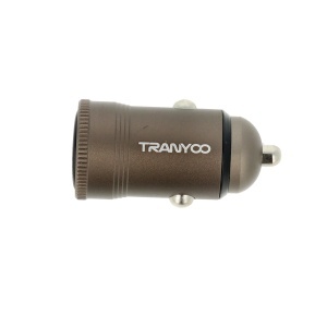Incarcator auto Type-C PD 30W TRANYOO T-C26 GOLDEN - Img 3