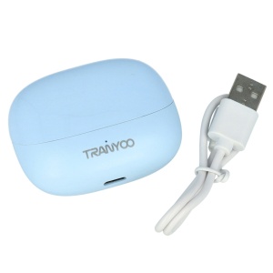 Casti audio stereo Wireless TRANYOO T-M26 Blue - Img 5