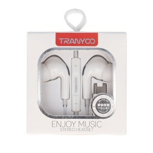 Handsfree audio stereo cu conector Type-C Tranyoo T-R16