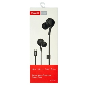 Handsfree audio stereo cu conector Type-C Tranyoo T-R18