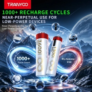 Set 4 acumulatori reincarcabili AAA Tranyoo, Li-ion 1.5V, 1300 mWh, cu incarcare USB Type-C - Img 7