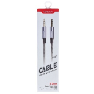 Cablu audio 3,5mm la 3,5mm Tranyoo T-E10