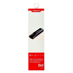 Cititor carduri SD + micro-SD TRANYOO T-EP1 - Img 1