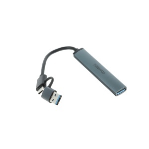 HUB extindere USB-A + USB-C 4 in 1 TRANYOO HB11-AC - Img 2