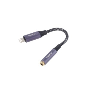 Adaptor audio jack 3.5mm - Lightning Tranyoo T-E9 - Img 2