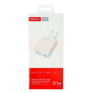 Adaptor priza USB Fast Charge TRANYOO 22.5W T-EU2 - Img 1