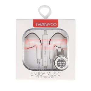 Handsfree audio stereo cu conector Type-C Tranyoo T-R16 - Img 1