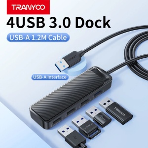 HUB extindere USB 4 in 1 TRANYOO HB2-A - Img 2