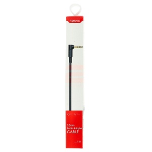 Cablu audio 3,5mm la 3,5mm Tranyoo T-E3 1 metru - Img 1