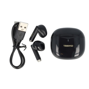 Casti audio stereo Wireless TRANYOO T-M30 BLACK - Img 4