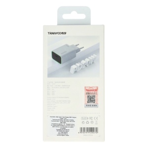 Incarcator retea Fast Charge USB-C 20W TRANYOO T-EU7 - Img 2