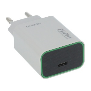 Incarcator retea Fast Charge USB-C - Lightning 20W TRANYOO T-EU7 L - Img 3