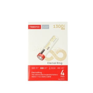 Set 4 acumulatori reincarcabili AAA Tranyoo, Li-ion 1.5V, 1300 mWh, cu incarcare USB Type-C - Img 10