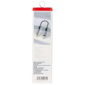 Adaptor audio jack 3.5mm - Type-C Tranyoo T-E8 - Img 2
