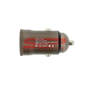 Incarcator auto Type-C PD 30W TRANYOO T-C26 GOLDEN - Img 2