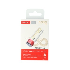 Set 4 acumulatori reincarcabili AA Tranyoo, Li-ion 1.5V, 3600 mWh, cu incarcare USB Type-C - Img 10