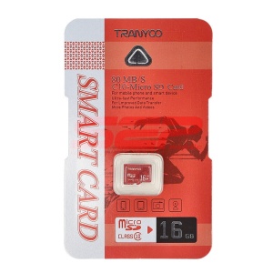 Card memorie micro-SD 16GB C10 TRANYOO - Img 1
