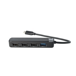 HUB extindere 4 in 1 cu conector Type-C TRANYOO HB1-C - Img 5