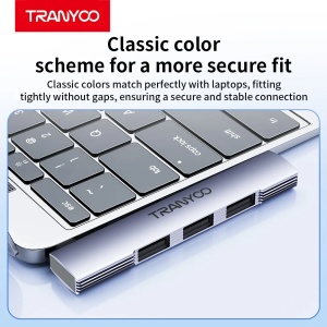 HUB extindere USB 4 in 1 TRANYOO HB9-A - Img 6