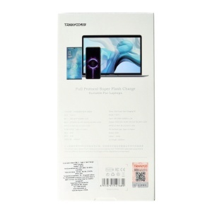 Incarcator retea Fast Charge Type-C - Type-C 45W TRANYOO T-SA7C WHITE - Img 6