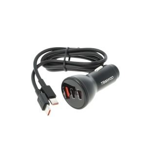 Incarcator auto 78W 2 x PD 30W + QC 5.0 cu cablu Type-C Tranyoo T-C25 - Img 6