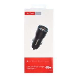 Incarcator auto PD 3.0 + QC 5.0 TRANYOO 48W T-C22