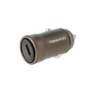 Incarcator auto Type-C PD 30W TRANYOO T-C26 GOLDEN - Img 2
