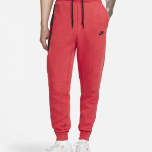 Nike Sportswear Tech Fleece Men's Slim Fit Joggers - Rosu Negru