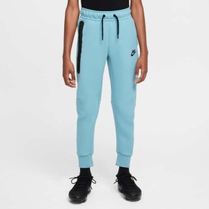 Pantalon Nike Sportswear Tech Fleece Older Kids (Boys') - Turcoaz Negru