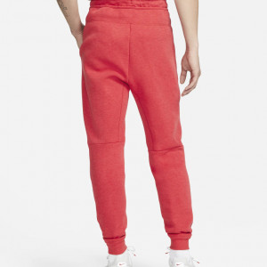 Nike Sportswear Tech Fleece Men's Slim Fit Joggers - Rosu Negru - Img 2