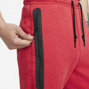 Nike Sportswear Tech Fleece Men's Slim Fit Joggers - Rosu Negru - Img 3