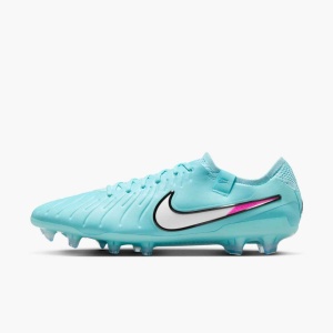 Nike Tiempo Legend 10 Elite FG - Albastru Alb - Img 2
