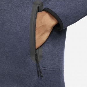 Nike Sportswear Tech Fleece Windrunner Hoodie - Bleumarin Negru - Img 4