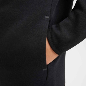 Hanorac Nike Sportswear Tech Fleece Kids Full-Zip Hoodie - Negru - Img 3