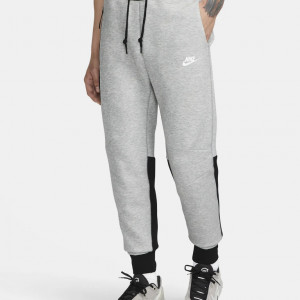 Nike Sportswear Tech Fleece Men's Slim Fit Joggers - Gri Negru