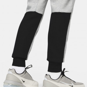 Nike Sportswear Tech Fleece Men's Slim Fit Joggers - Gri Negru - Img 4