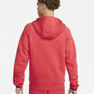 Nike Sportswear Tech Fleece Windrunner Hoodie - Rosu Negru - Img 2