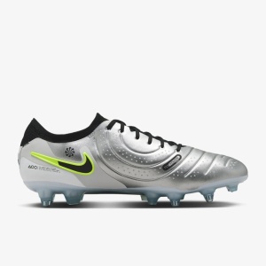 Nike Tiempo Legend 10 Elite SG PRO AC - Argintiu Negru - Img 4