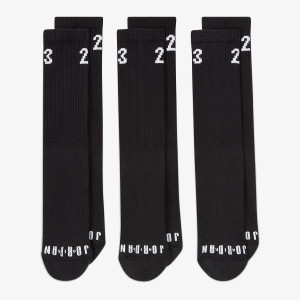 Sosete Nike Jordan Essential - Negru Alb - Img 2