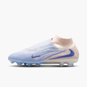 Nike Phantom 6 High Elite LV8 FG - Alb Albastru - Img 2