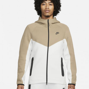 Nike Sportswear Tech Fleece Windrunner Hoodie - Alb Kaki