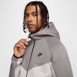 Nike Sportswear Tech Fleece Windrunner Hoodie - Gri - Img 3