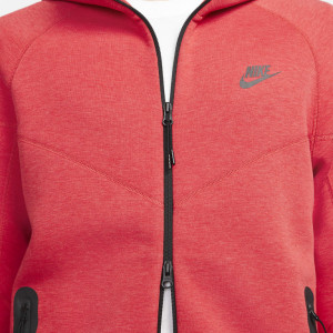 Nike Sportswear Tech Fleece Windrunner Hoodie - Rosu Negru - Img 3