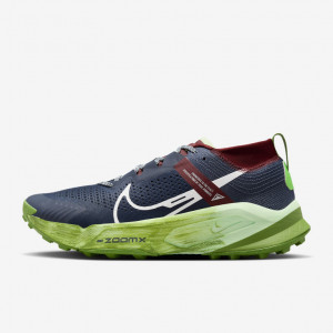 Men's Nike ZoomX Zegama Trail Running - Albastru - Img 2