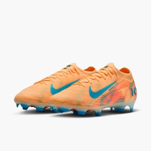 Nike Mercurial Vapor 16 Elite "Kylian Mbappe" FG - Portocaliu Turcoaz