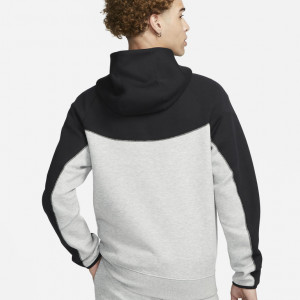 Nike Sportswear Tech Fleece Windrunner Hoodie - Gri Negru - Img 2