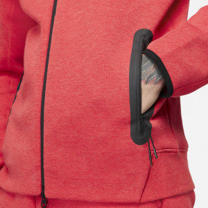 Nike Sportswear Tech Fleece Windrunner Hoodie - Rosu Negru - Img 4