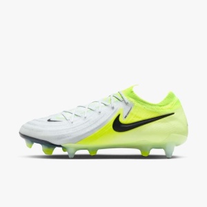 Nike Phantom GX 2 Elite SG PRO AC - Alb Verde - Img 2
