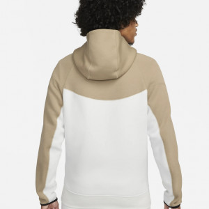 Nike Sportswear Tech Fleece Windrunner Hoodie - Alb Kaki - Img 3