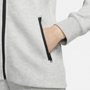 Hanorac Nike Sportswear Tech Fleece Windrunner Women's - Gri - Img 4